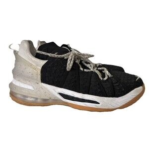 Nike LeBron 18 “Black White Gum” Basketball Shoes – Size 6.5Y